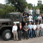 Military truck with crew - 2004